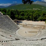 Epidavros theatre.