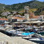 Hydra is a busy working port, but one with charm and character